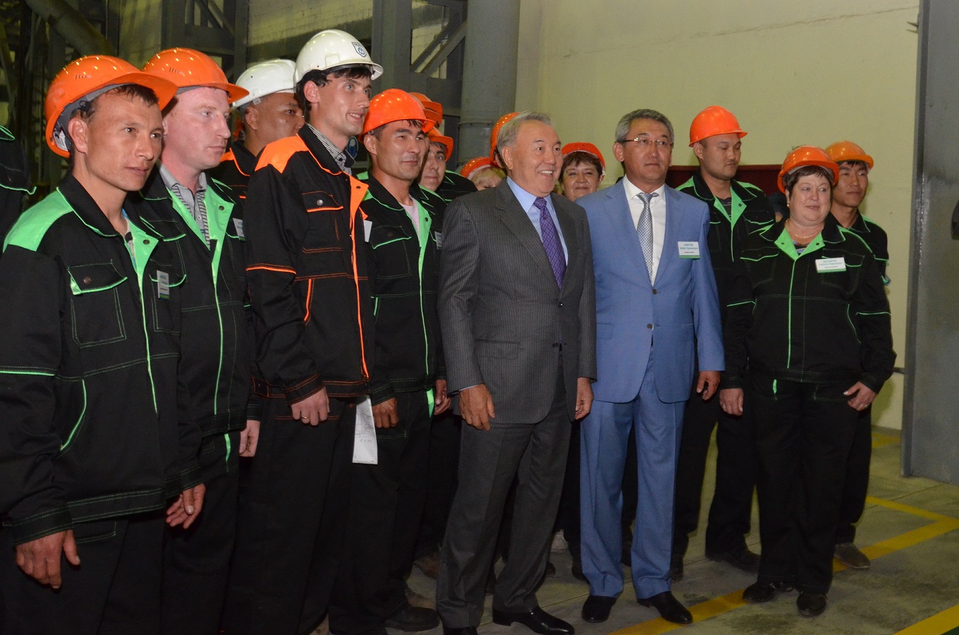 Посещение предприятия президентом Республики Казахстан в июне 2014 г.